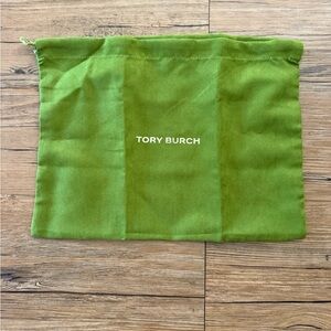 Tory Burch Dust Bag | Green Drawstring Storage Pouch